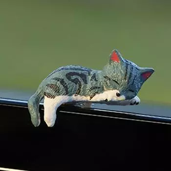 5 шт. мультяшные животные, экранные украшения, симпатичные автомобильные подвески, зеркало заднего вида, кошка, декор, аксессуары для украшения интерьера автомобиля france