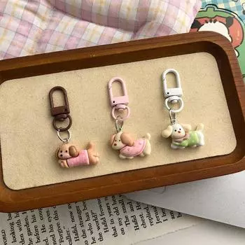 5 шт. мультяшный милый свитер колбаса собака брелок кулон смешной брелок собака изысканный рюкзак украшения аксессуары подарки