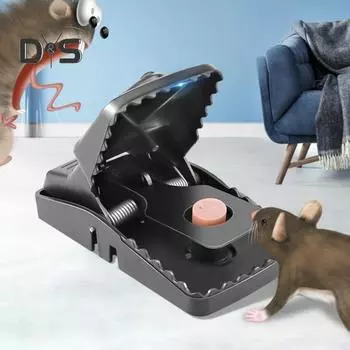 5 шт. мышеловка для дома и улицы, мышеловка с сильной пружиной, простая установка, быстрая ловля мышей для домашних мышей, крыс и грызунов 5pcs