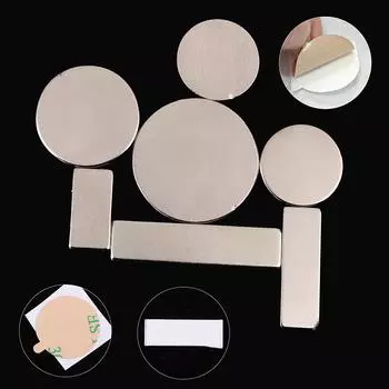 5 шт. N35 N50 неодимовый магнит с клеем 3 м, маленький блок, мини-магнит на холодильник, супер сильная постоянная магнитная клейкая лента, бар 20x10x2MM