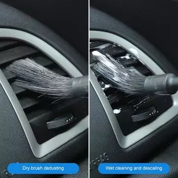 5 шт., набор кистей для детализации, автомобильные щетки, щетки для детализации автомобиля, для автоматической очистки приборной панели, инструмент для мытья колес, выход для воздуха