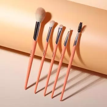 5 шт., набор кистей для макияжа, кисть для тонального крема, наполнения бровей, контура ресниц, теней для век, набор инструментов для макияжа OT679