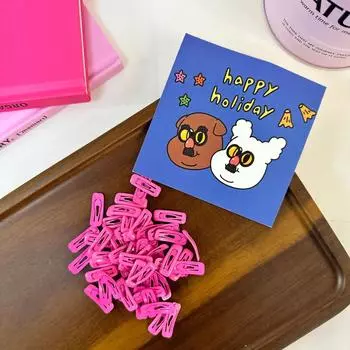 5 шт./набор Корейские Мини 2 см Разноцветные Заколки для волос Зажимы для волос для Детей Ребенка Куклы Питомца Украшение Винтажный Подарок Аксессуары для волос