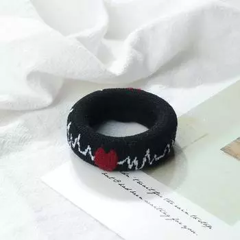 5 шт./набор Милые красочные толстые резинки для волос Маргаритка Эластичные резинки для девочек Головные уборы Аксессуары для волос Скранчи Женские держатели Подарки 5PCS