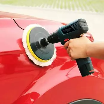 5 шт. набор полировальных дисков для автомобиля 6 дюймов набор шерстяных полировальных дисков автомобильный буфер полировальный диск капотные диски автомобильные аксессуары для шлифовки вощение