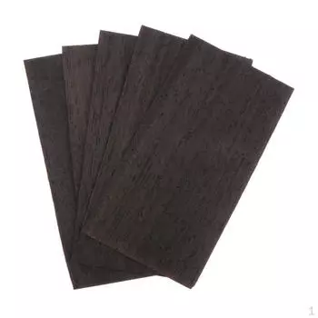 5 шт., накладка для гитары, заготовка из материала, головка из шпона для струн Sandalwood