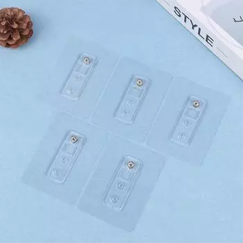 5 шт. наклеек для винтов без пробивки отверстий, прочные не оставляющие следов вешалки, крючки без гвоздей, липкие крючки, несущие винты, наклейка для винтов без пробивки отверстий