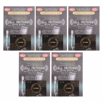 5 шт. Наклейки для усиления сигнала мобильного телефона, наклейки для усилителя сигнала антенны для лифтов