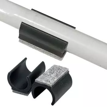 5 шт. Наконечники для ножек стульев с войлочными накладками U-образные пластиковые ножки стола 22 mm белый