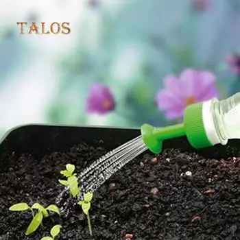 5 шт. насадка для полива растений на балконе, капельница с микропотоком, капельная головка для бутылочного сада зелёный