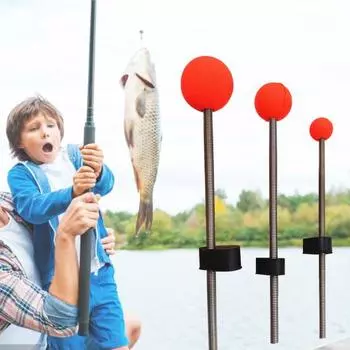 5 шт. насадки для удочки, съемные, прочные, из ЭВА, профессиональный уличный ледяной пружинный шар для потока в пруду S