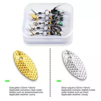 5 шт. Насекомые мушки, рыболовные приманки, приманки, блестки, рыболовные крючки, искусственные насекомые, приманки, рыболовные снасти