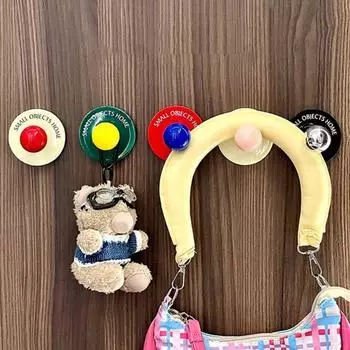 5 шт. настенный крючок для ванной комнаты самоклеящийся прочный несущий простой монтаж прочные крючки для вешалок для халатов и пальто