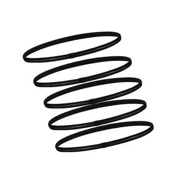 5 шт. Нескользящая эластичная спортивная повязка для волос черная эластичная спортивная повязка на голову йога бег велоспорт повязка на голову женская для девочек фитнес повязка на голову