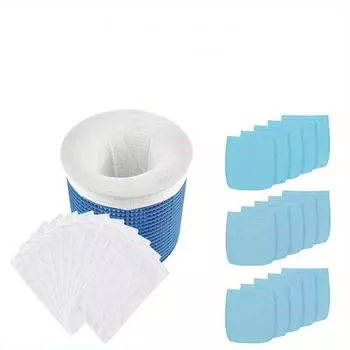 5 шт. носки для хранения фильтра для бассейна эластичные нейлоновые носки для фильтра для бассейна для корзин поставка наземного бассейна 5pcs синий