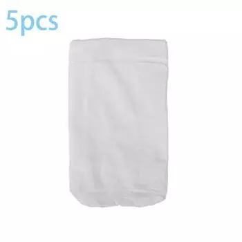 5 шт. носки для скиммера для бассейна, сетчатые вкладыши, нейлоновая сетка, дизайн для корзин с листьями и мусором, фильтры для скиммера, сетка, аксессуары для бассейна 5pcs