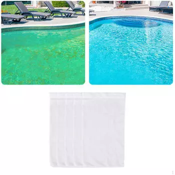 5 шт. носков для скиммера для бассейна, очищает от мусора и листьев, сверхтонкая сетка для замены