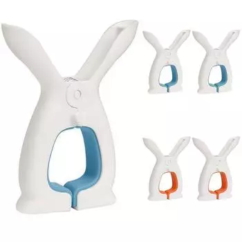 5 шт. очень большие зажимы для пляжных полотенец нескользящие вешалки простые в использовании прищепки для белья дома S оранжевый