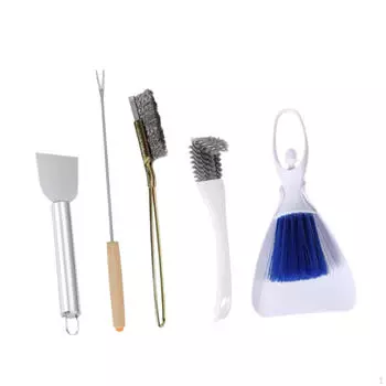 5 шт. очиститель для птичьей клетки маленькая метла чистящие инструменты проволочная щетка для удаления попугаев
