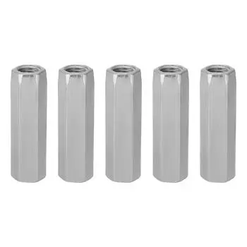 5 шт. оцинкованная сталь M10*4050 длинная шестигранная гайка шестигранная резьба гайка резьбовой крепеж(М10*50)