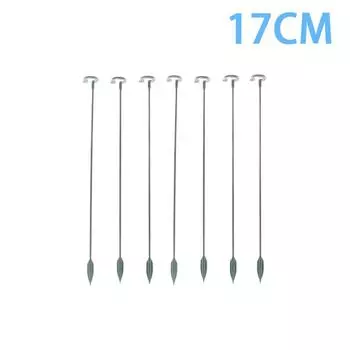 5 шт. опоры для растений колышки подставки для цветов палочки многоразовые зажимы для растений инструмент для фиксации бонсай держатель для выращивания цветов садовые инструменты 17CM