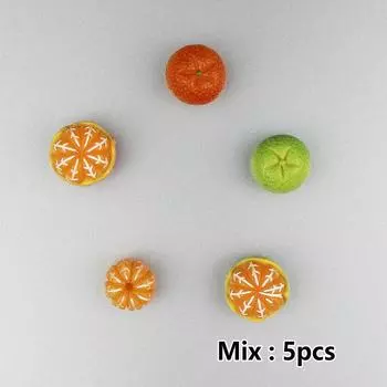 5 шт. Оранжевый Магнит на Холодильник Смешной Дом DIY Украшение Холодильника Кухонный Подарок Доска для Сообщений Записка Милая Креативная Наклейка