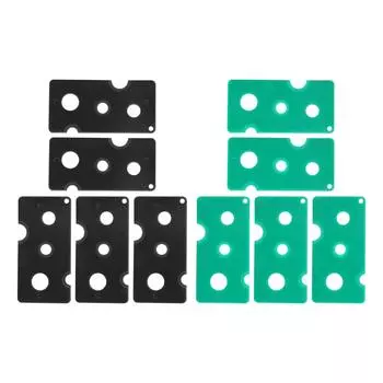 5 шт., открывалка для бутылок с эфирным маслом, простой портативный набор аксессуаров для снятия бутылок с духами в рулоне Green A021L