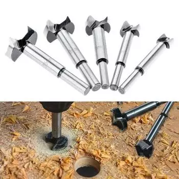 5 шт. открывалка для отверстий, высокая твердость, коррозионно-стойкий, прецизионный сверлильный круглый хвостовик