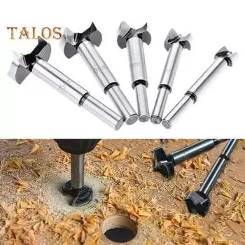 5 шт. открывалка для отверстий, высокопрочная, устойчивая к коррозии, прецизионная, с круглым хвостовиком, зубчатая, из высокоуглеродистой стали A