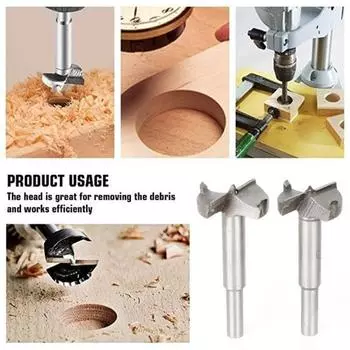 5 шт. открывалка для отверстий, высокопрочная, устойчивая к коррозии, прецизионная, с круглым хвостовиком, зубчатая, из высокоуглеродистой стали