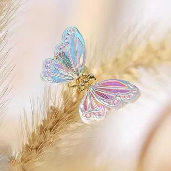 5 шт. / Пакет блестки для ногтей Shake Freely 3D смоляные бабочки для ногтей с блестками F