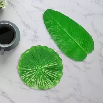 5 шт./пакет, имитация листьев, практичное тонкое мастерство, экологически чистые, надежные, нежные искусственные листья лотоса, растение канны для бассейна 2
