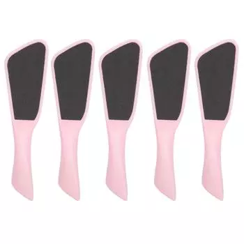 5 шт. Педикюрная пилка для ног Профессиональный эффективный двухсторонний скраб удаляет омертвевшую кожу ног Рашпиль для