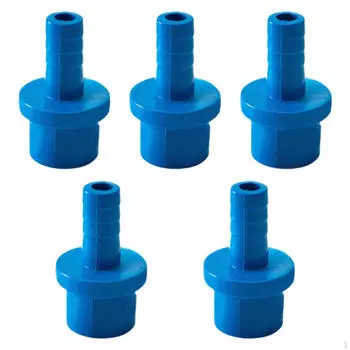 5 шт. переходники для шланга для бассейна 1/2 дюйма заменяют фитинги из ПВХ, коннекторы для хвостовых наконечников выше