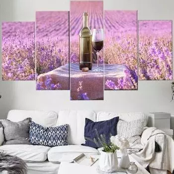 5 шт. плакат вино холст настенный домашний декор без рамки 5 шт. художественные фотографии картины HD печать 5 панелей декор комнаты современный абстрактный 20x35 20x45 20x55cm