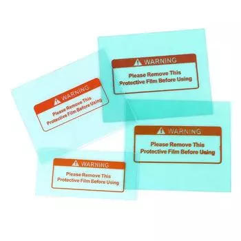 5 шт. пластиковая пластина-крышка (шт.) автоматического затемняющего сварочного шлема на солнечной энергии 110*90mm