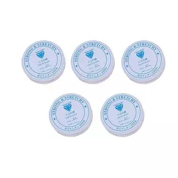 5 шт. пластиковая прозрачная эластичная нить для легкого и безопасного изготовления браслетов прозрачная эластичная нить для браслетов