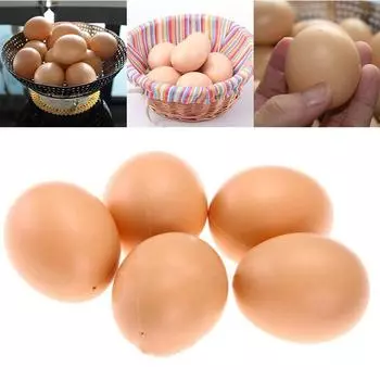 5 шт. пластиковые гнезда манекен поддельные яйца шутка игрушки для детей украшение дома