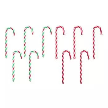 5 шт. Пластиковые леденцы для украшения рождественской елки и аксессуаров для вечеринок