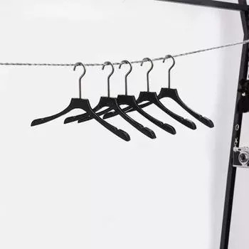 5 шт. пластиковые мини-вешалки 1/6 1/12 кукольная сушилка для одежды модельный набор украшения для кукольного домика многоцветные аксессуары для кукольного гардероба чёрный
