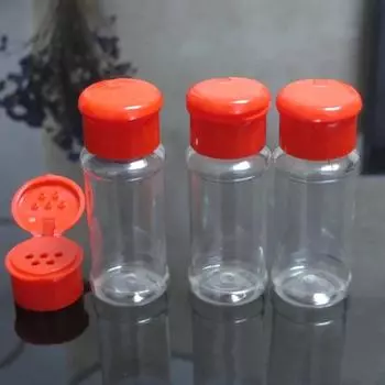 5 шт. пластиковых солонок и перечниц для специй, баночка для приправ, бутылка уксуса для барбекю красный