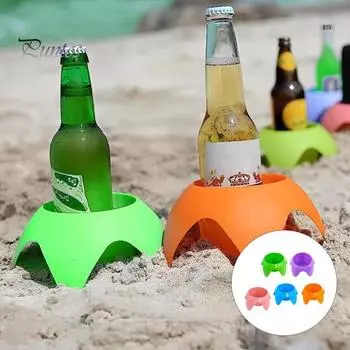 5 шт. подстаканники для пляжа, консервные банки с напитками в вертикальном положении на песке, хорошая стабильность, палаточный лагерь, футбольное поле, уличные горки, пляжные предметы первой необходимости 5pcs