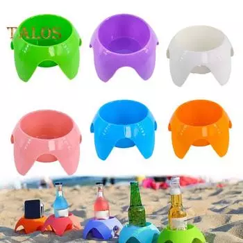 5 шт. подстаканники для пляжа, консервные банки с напитками в вертикальном положении на песке, хорошая стабильность, палаточный лагерь, футбольное поле, уличные горки, пляжные предметы первой необходимости 5pcs