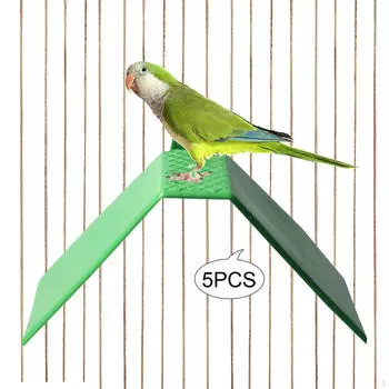 5 шт. подставка для отдыха голубя, стабильная клетка для голубя, аксессуары для стойки для птиц, стойка для окуня зелёный