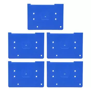 5 шт. Подставка для угловой шлифовальной машины, нижняя доска, аксессуары, инструмент для снятия фаски с плитки, опорная пластина, устойчивая к царапинам