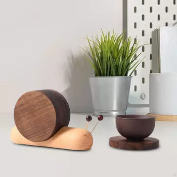 5 шт. подставка под стакан, коврик для бара, украшение в форме улиток, домашний декор, термостойкие подставки под напитки 5 в 1 Color B