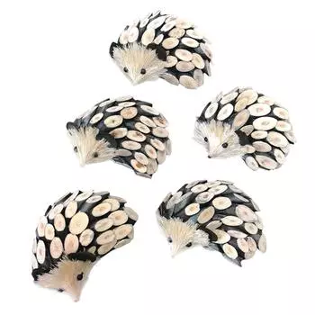 5 шт. Подвеска из соломы в виде животного, растительное украшение, фигурка животного, подвесное ботаническое украшение в виде цветка