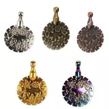 5 шт., подвески для обрезки нити, антикварные металлические инструменты для обрезки круглой нити для самостоятельного вязания, шитья, рукоделия