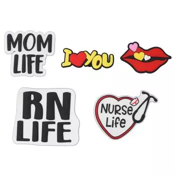 5 шт. подвески для сумок силиконовые милые стильные украшения для пляжной сумки для семейного подарка