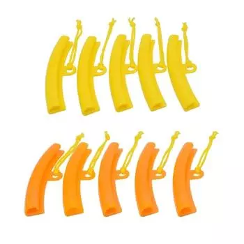 5 шт. Портативный защитный кожух для шиномонтажного станка, защитный кожух для автомобильного шиномонтажного станка, защитный кожух для шин и колес, инструмент для замены шин жёлтый